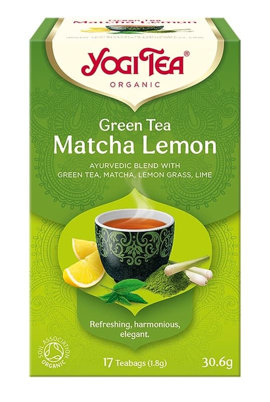 Yogi Tea® Organic Green Tea with Matcha and Lemon