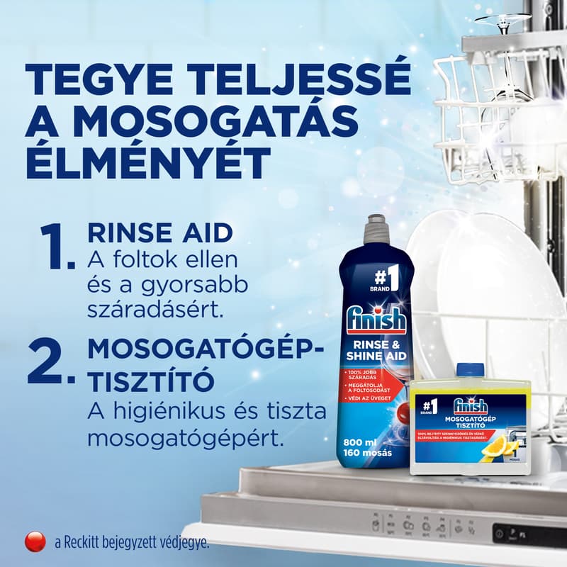 Finish Power All in 1 mosogatógép-tabletta, Regular
