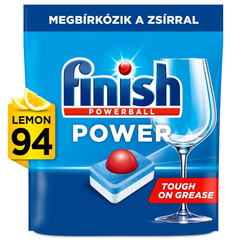 Finish Power All in 1 mosogatógép-tabletta, Regular