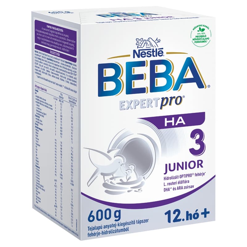 BEBA EXPERTPro HA 3 Junior 12 hónapos kortól