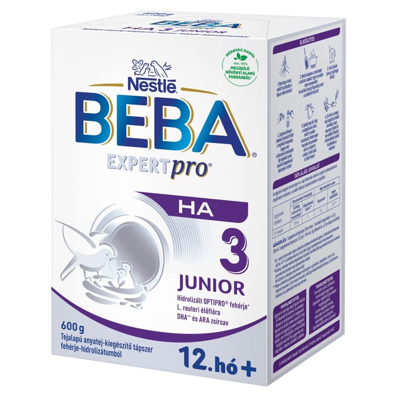 BEBA EXPERTPro HA 3 Junior 12 hónapos kortól