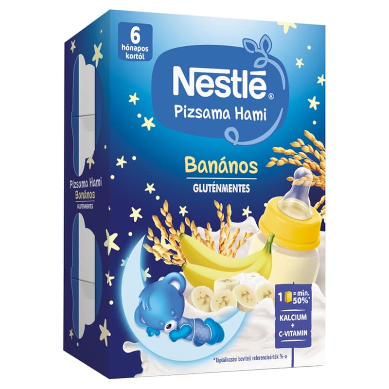 Nestlé Banános folyékony tejpép 2x200ml 6 hónapos kortól