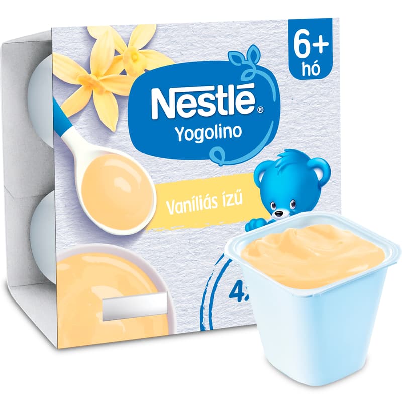 Nestlé Vaníliás Yogolino 4x100g 6-36 hónapos korig