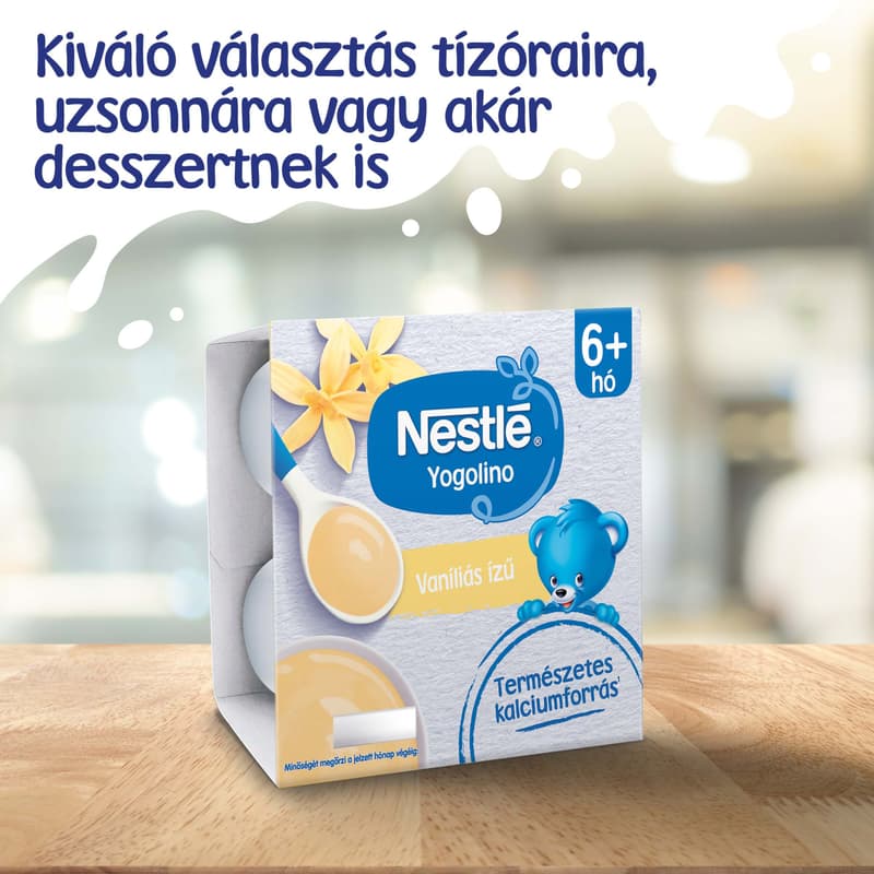 Nestlé Vaníliás Yogolino 4x100g 6-36 hónapos korig