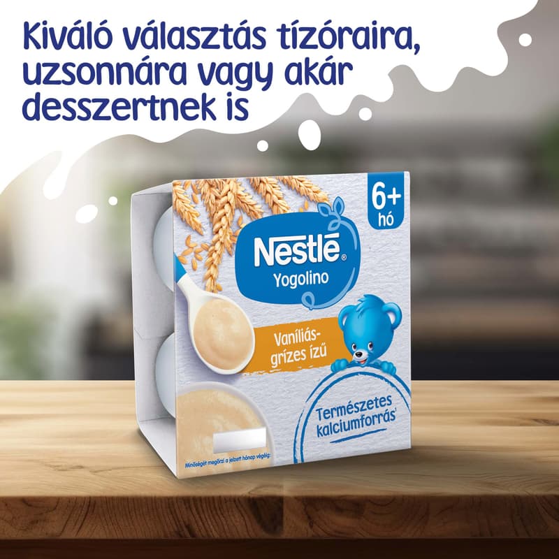 Nestlé Grízes Yogolino 4x100g 6-36 hónapos korig