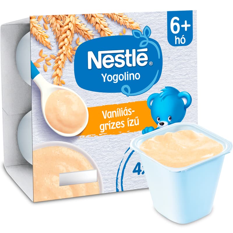 Nestlé Grízes Yogolino 4x100g 6-36 hónapos korig