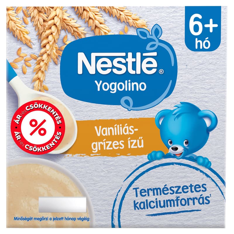 Nestlé Grízes Yogolino 4x100g 6-36 hónapos korig