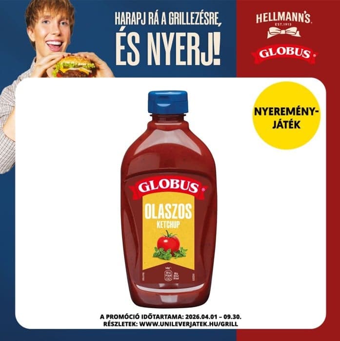 Globus Ketchup Olaszos