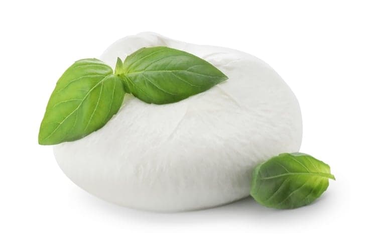 Burrata Fior di Latte, kézzel készített sajt