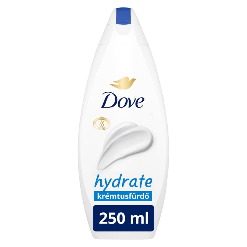 Dove Hydrate női krémtusfürdő, 250 ml