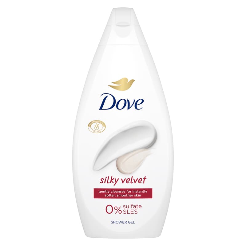 Dove Krémtusfürdő Silky Velvet 450ml
