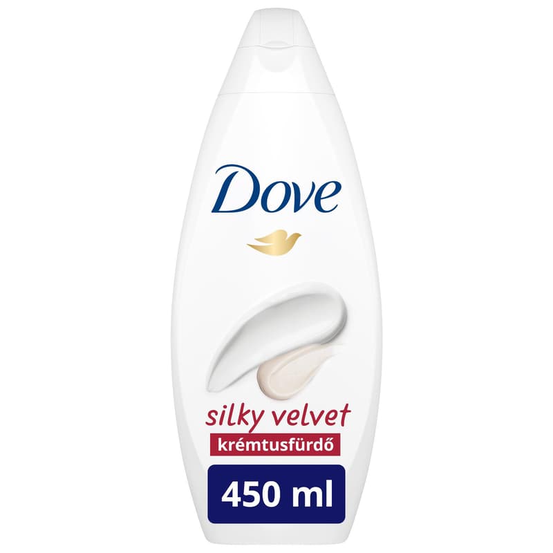 Dove Krémtusfürdő Silky Velvet 450ml