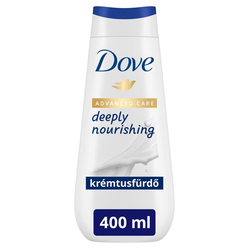 Dove Advanced Care Deeply Nourishing női krémtusfürdő, 400 ml