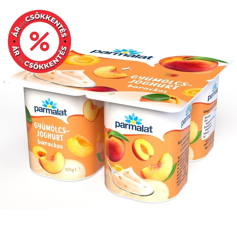 Parmalat Peach Yoghurt