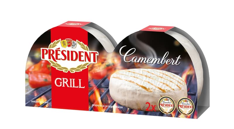 President Grill Camambert Matured with White Mould
