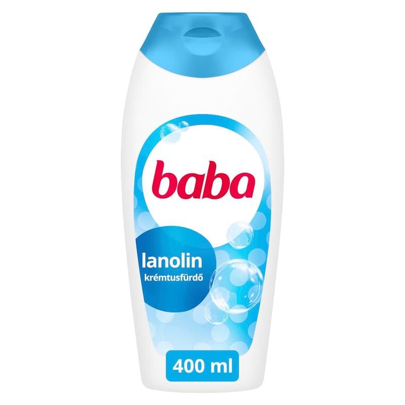Baby lanolin cream bath