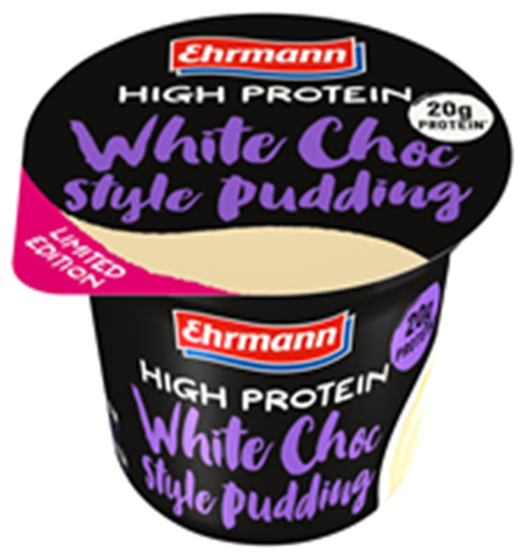 Ehrmann High protein fehér csokoládé ízű puding