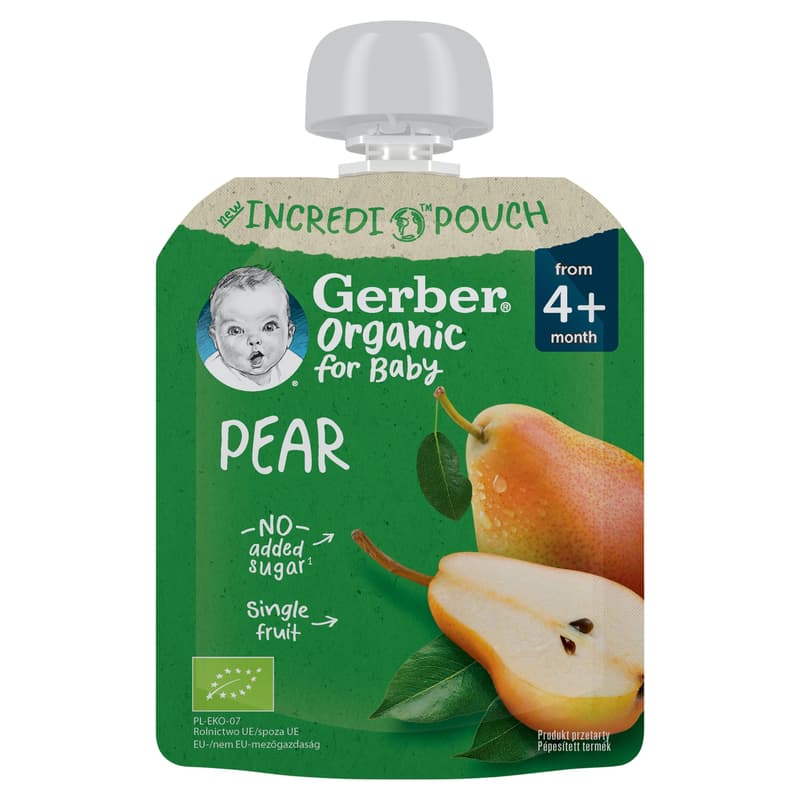 Gerber Bio körte gyümölcspüré
