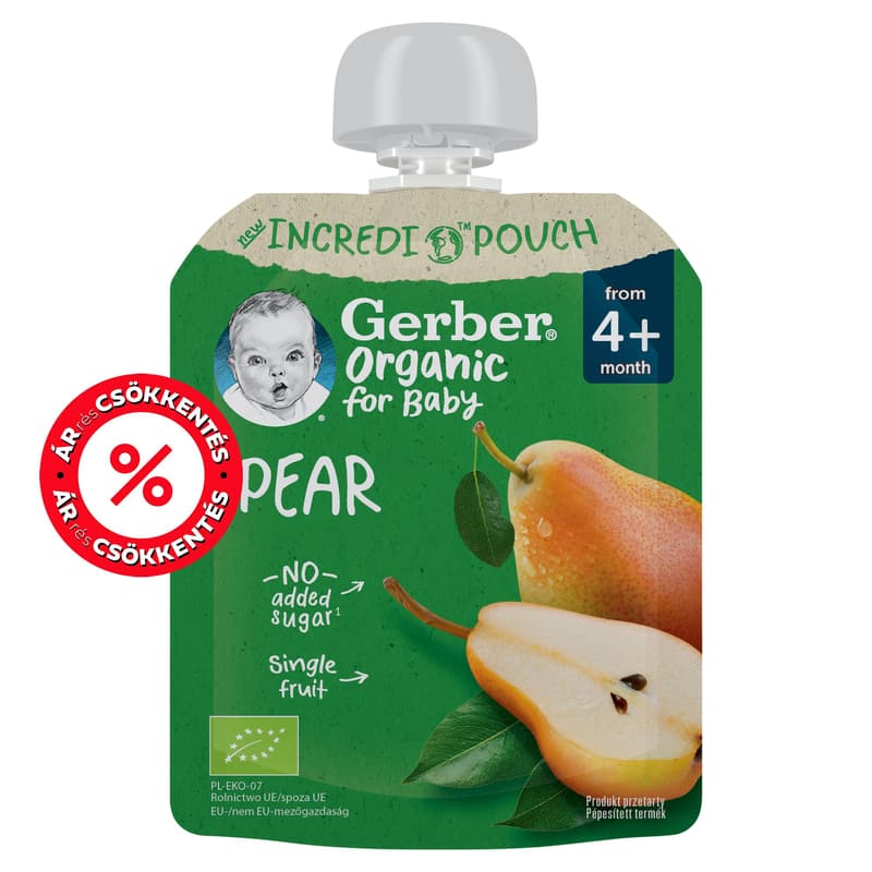 Gerber Bio körte gyümölcspüré