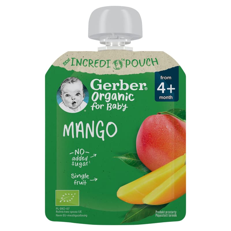 Gerber Bio mangó gyümölcspüré