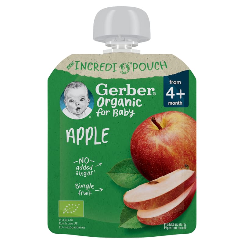 Gerber Bio alma gyümölcspüré