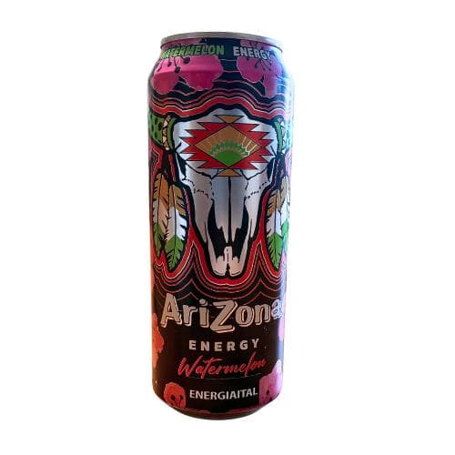 AriZona ENERGY Görögdinnye ízű herbal energiaital zöld tea kivonattal, koffeinnel, vitaminokkal