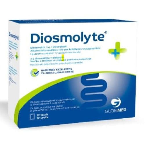 Diosmolyte por belsőleges szuszpenzióhoz 12 db
