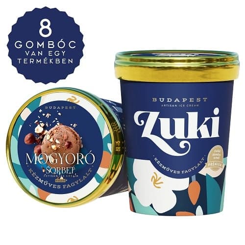 Zuki Mogyoró sorbet fagylalt