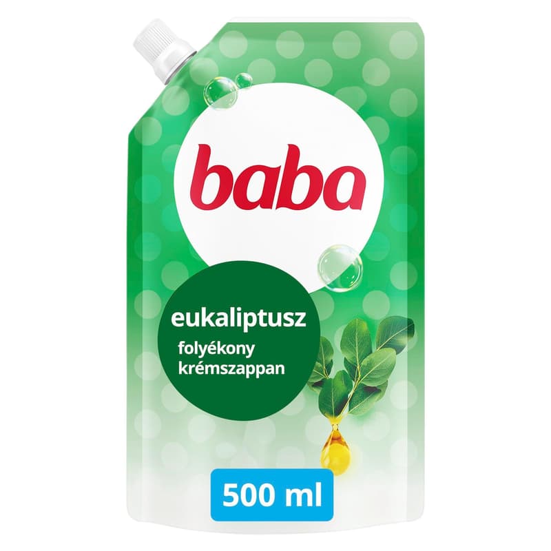 Baby liquid soap refill with antibacterial tea tree oil