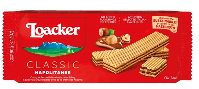 Loacker Classic Hazelnut (Napolitaner)