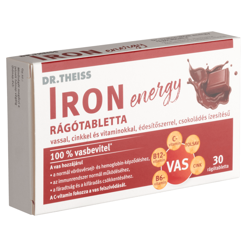 Dr.Theiss Iron Energy Vas vitamin kapszula 30 db