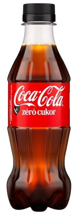 Coca-Cola zéró cukor colaízű energiamentes szénsavas üdítőital édesítőszerekkel