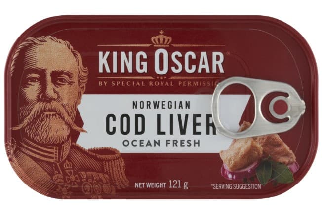 King Oscar tőkehalmáj saját olajában (121 g)