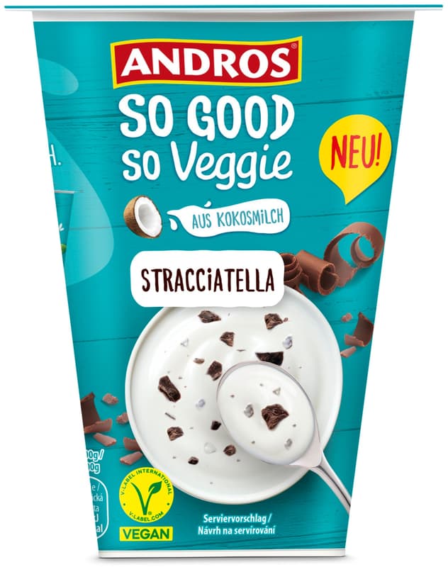 Andros So Good So Veggie Stracciatella Yogurt