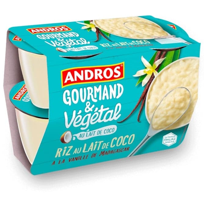 Andros Vegetal Rice Dessert