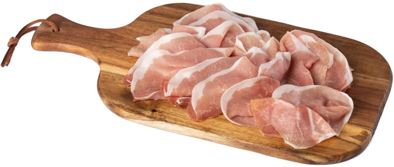 Kifli Delikátesz Prosciutto Crudo dry-aged, raw, sliced pork leg ham
