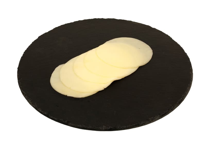 Kifli Delikátesz Provola, fatty, semi-hard, smoked sliced ​​cheese.
 Fat content in dry matter at least 45% (m/m)
