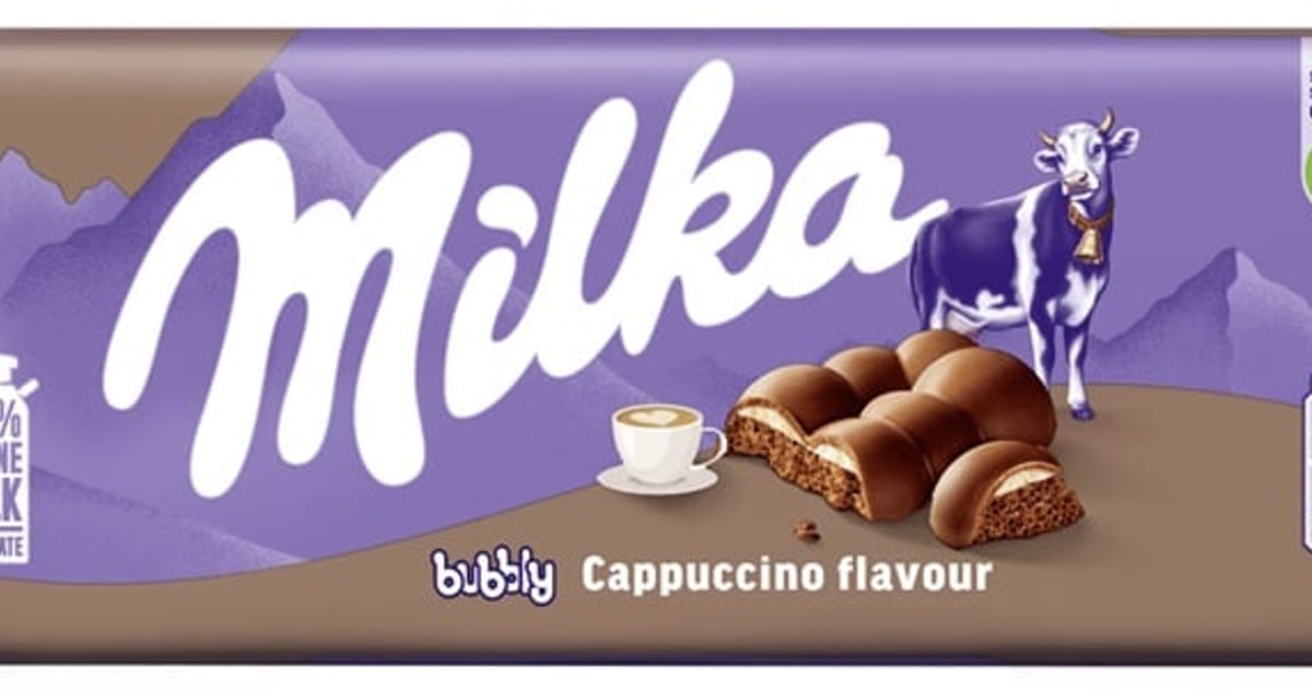 Milka bubbly Capuccino