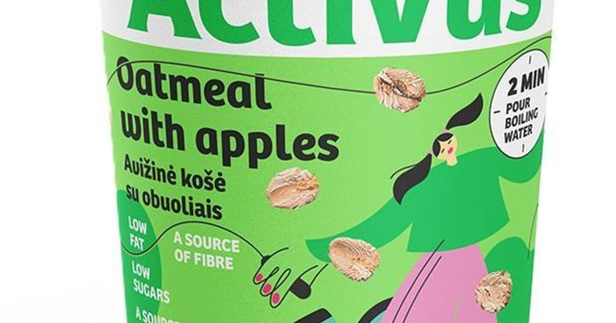 Activus Zabkása almával