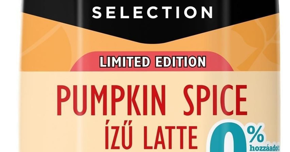 Mizo Coffee Selection Pumpkin spice ízű latte limitált