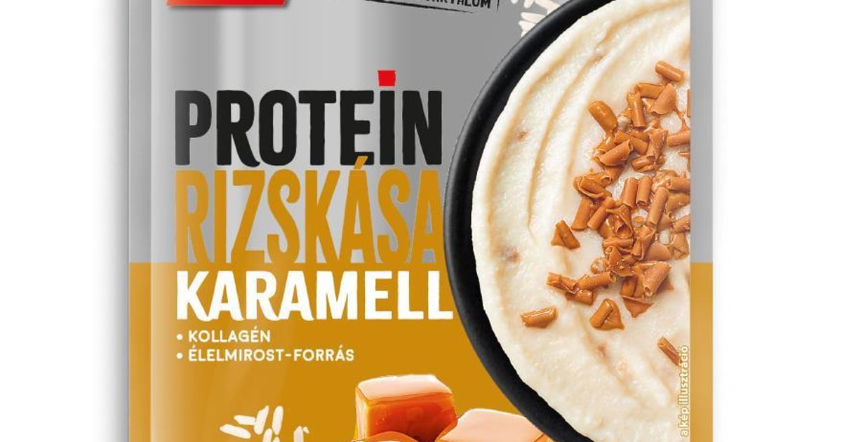 Fit Protein Rizskása karamell, gluténmentes