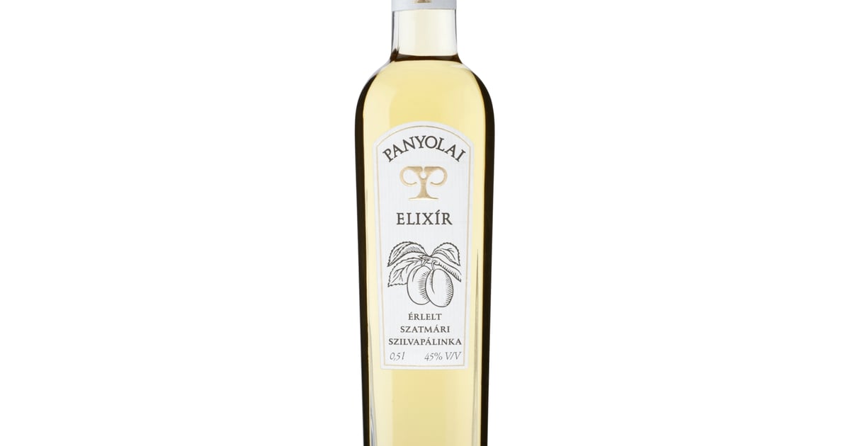 Panyolai Elixir ripened Szatmár plum brandy 45%