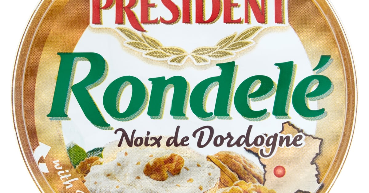 Pres Rondele Président Rondelé diós zsírdús friss sajt