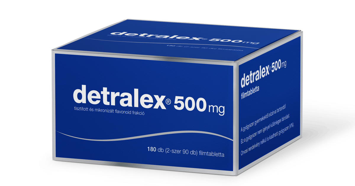 Detralex 500 mg filmtabletta 180x