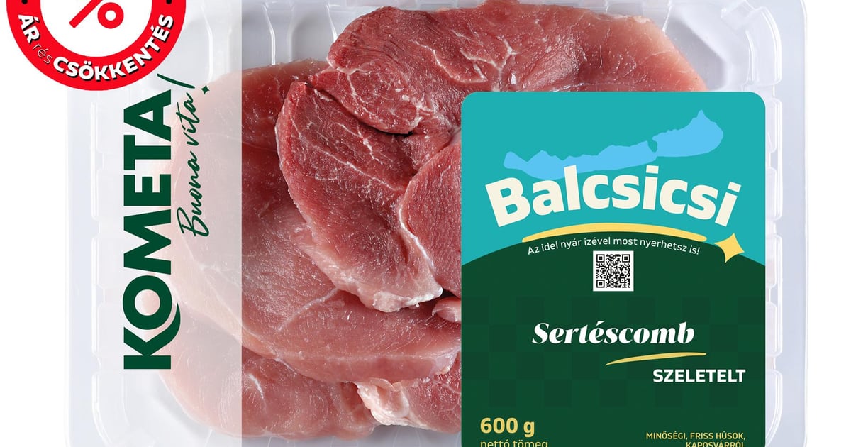 Prímhús sertés comb szeletek, csont nélkül