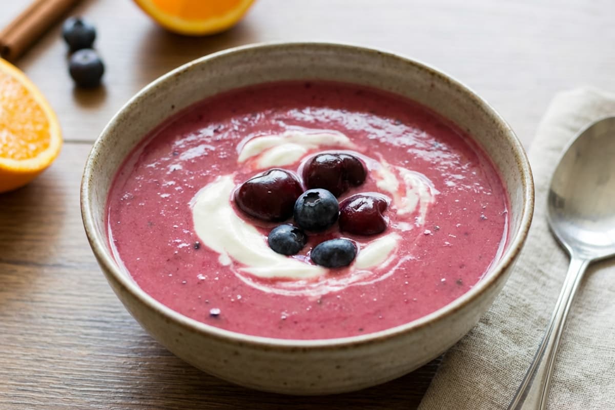 Vegyes gyümölcsleves