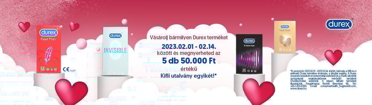 Valentin napi Durex Nyereményjáték!