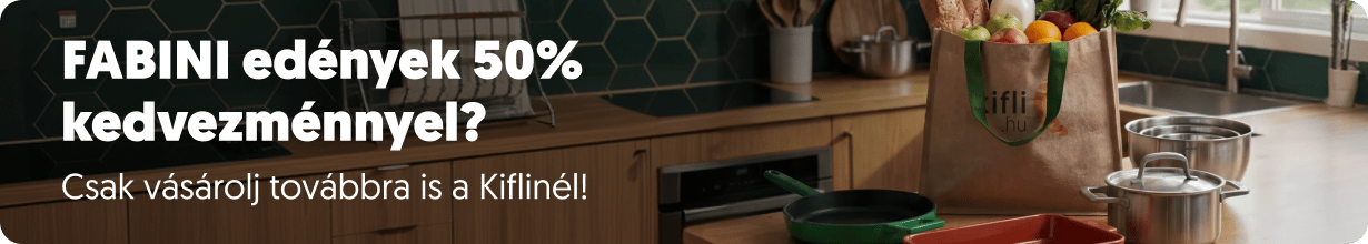 🍳 Szerezz be FABINI edényeket féláron!