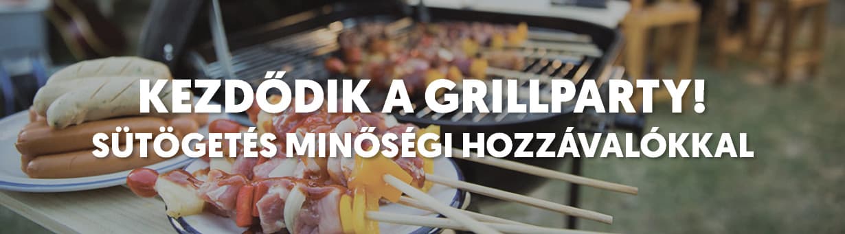 Kezdődik a grillparty!