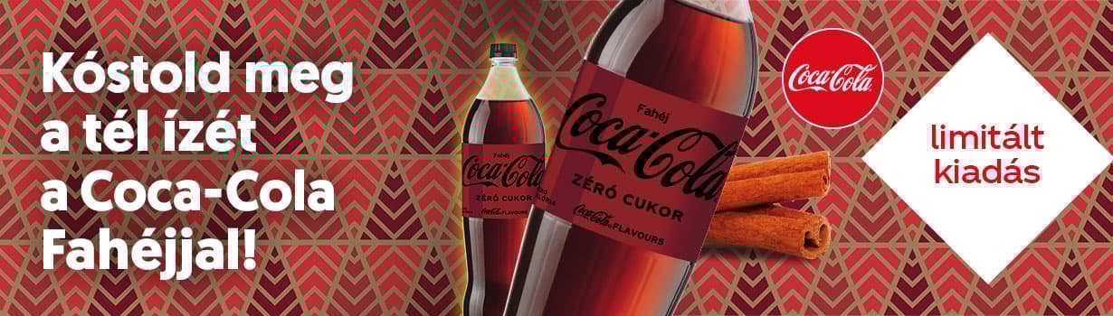Coke fahéjas